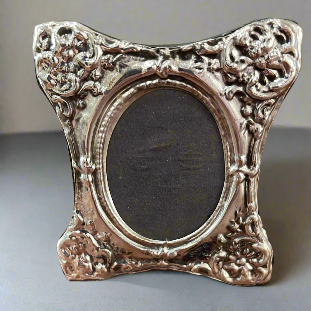 2.25 x 1.75" Silver frame