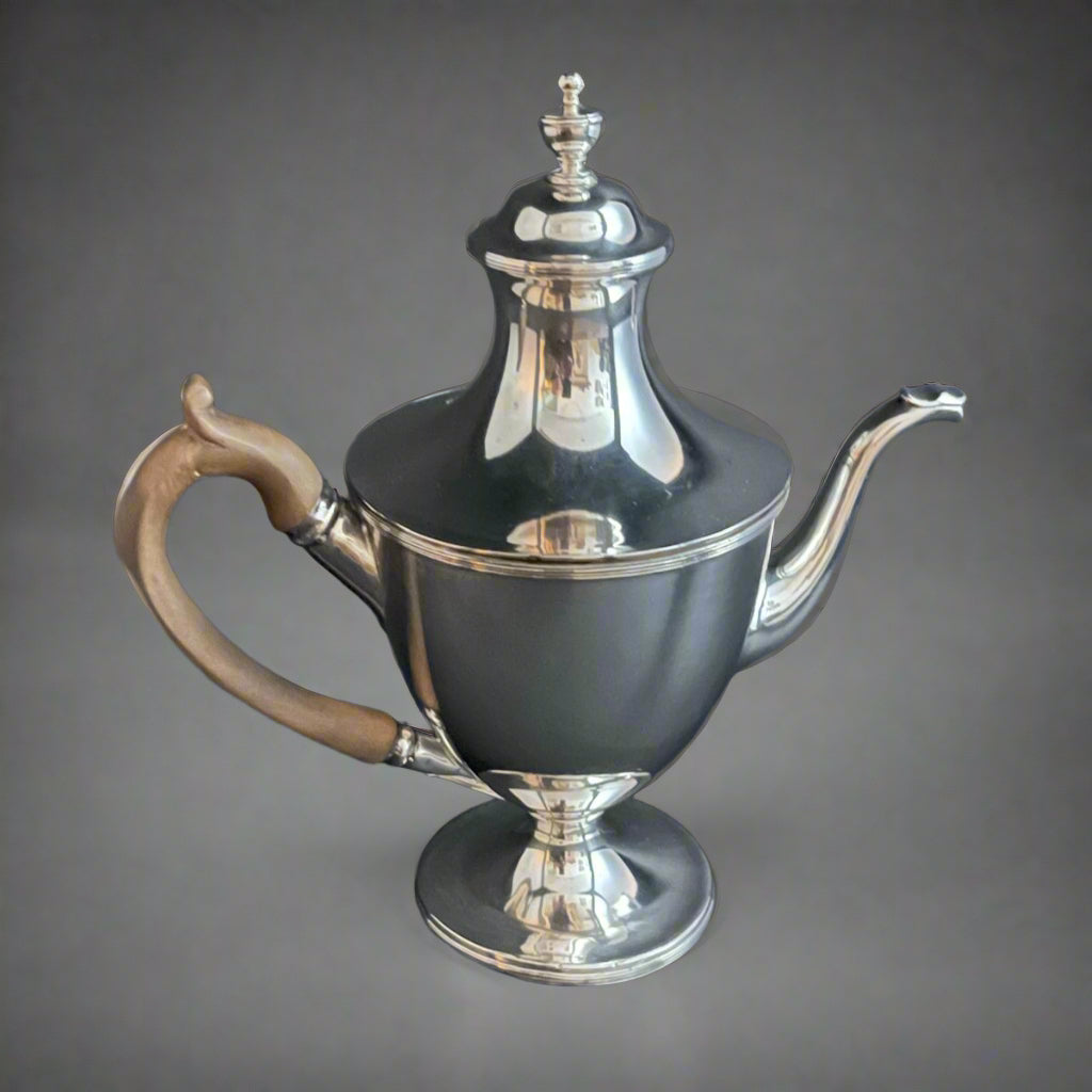 George III old Sheffield plated argyle, unmarked, circa 1790