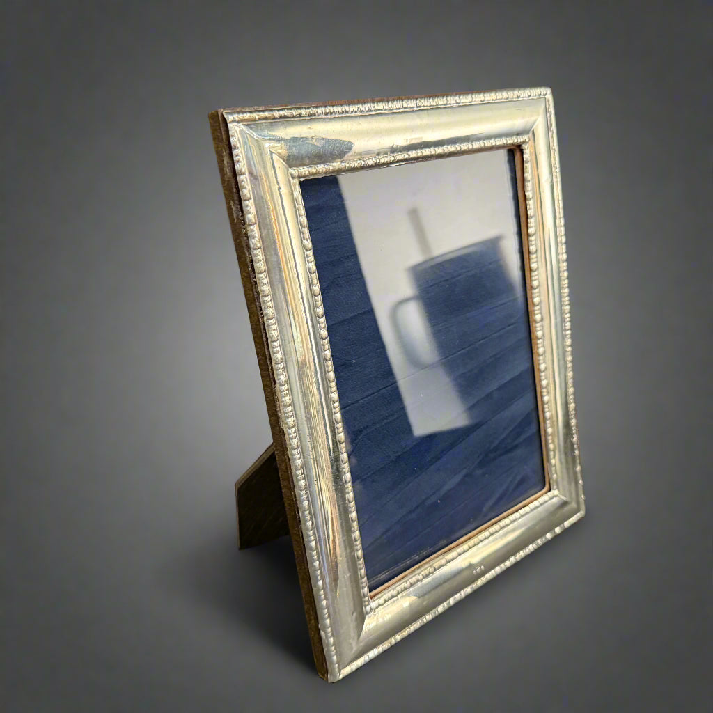 7x5" Modern silver frame