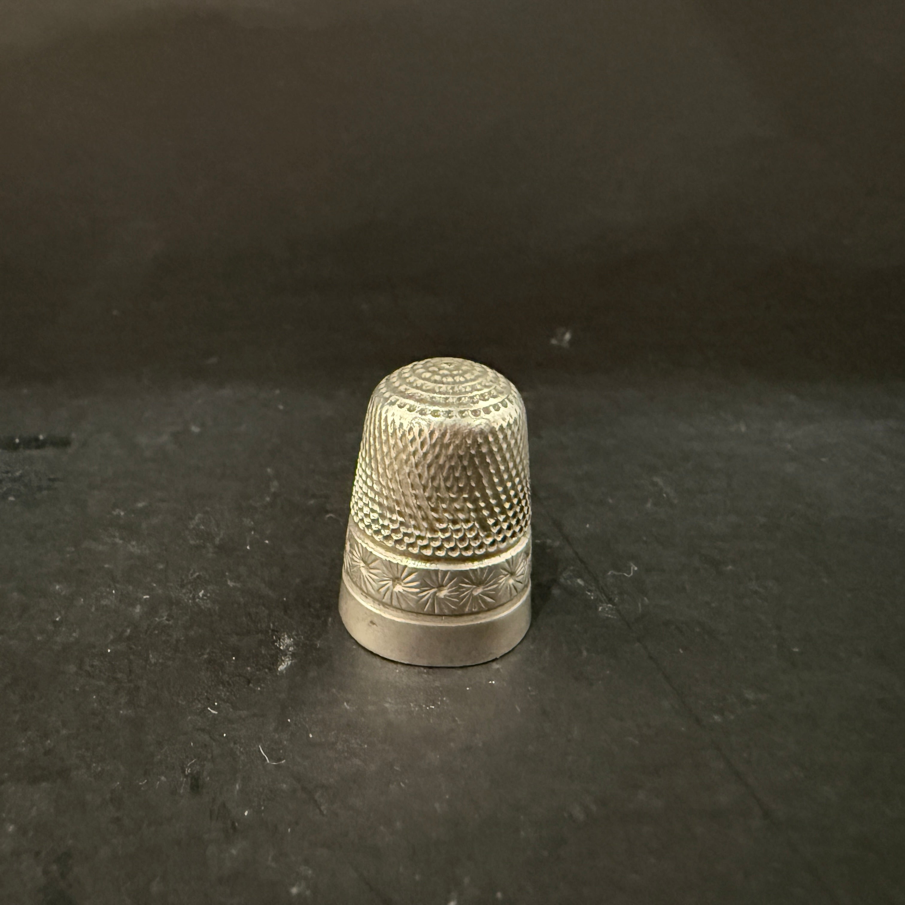 Silver thimble