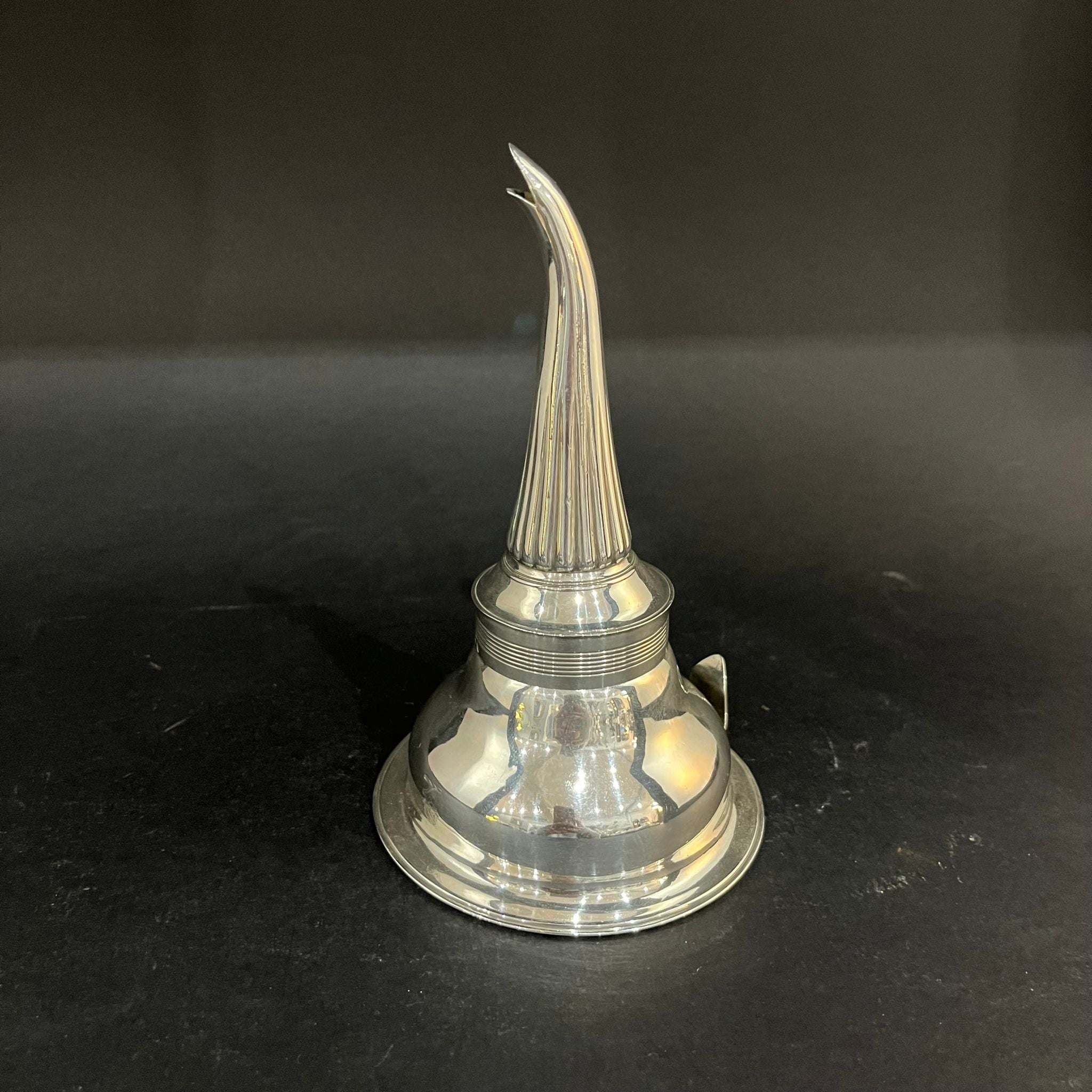 Georgian silver wine funnel