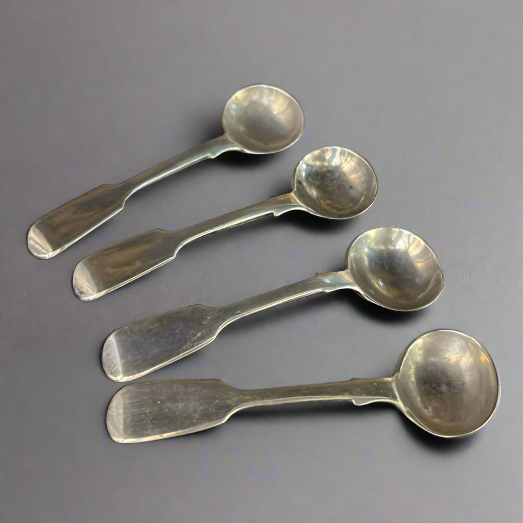 Silver salt spoon