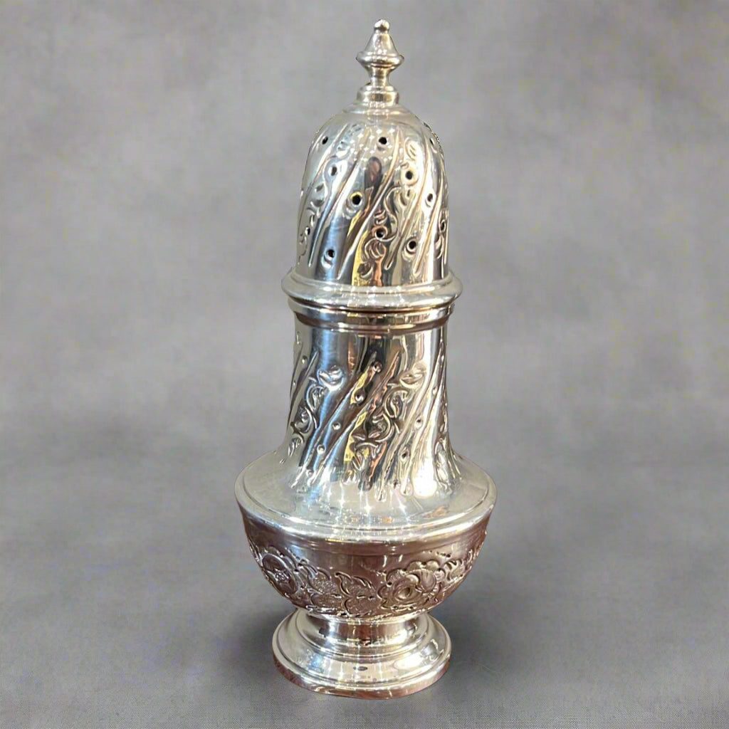 Silver sugar caster London 1964