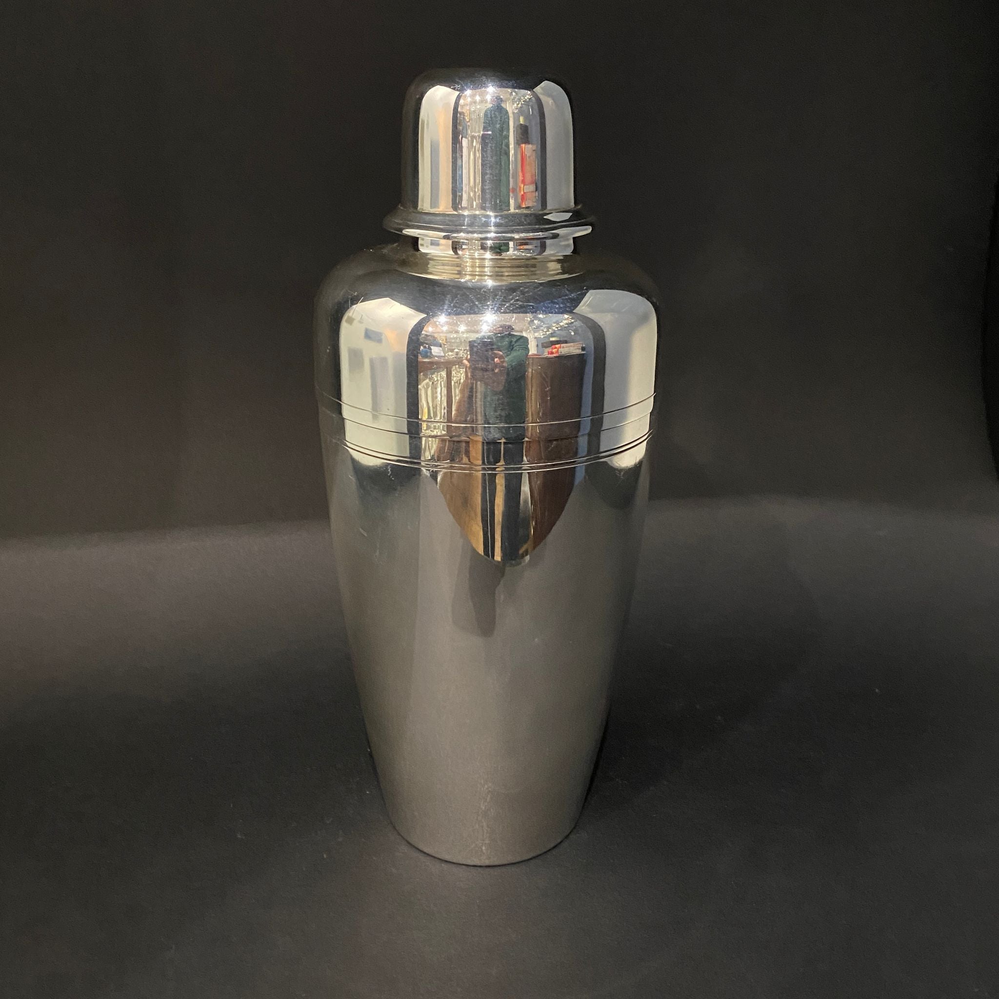 Tiffany silver cocktail shaker