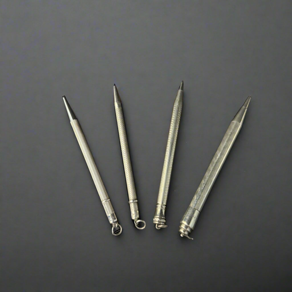 small silver pencils