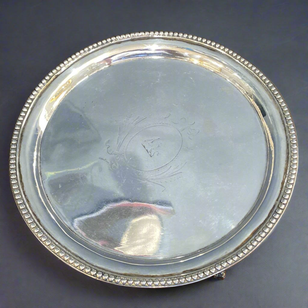 georgian silver tray