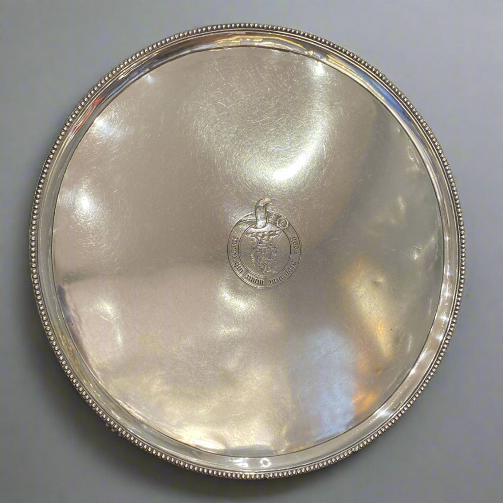 georgian silver tray