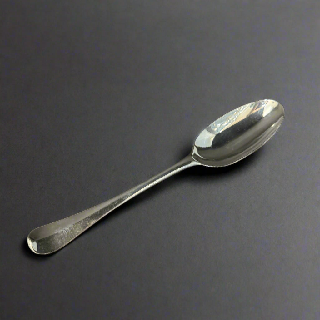 antique silver spoon