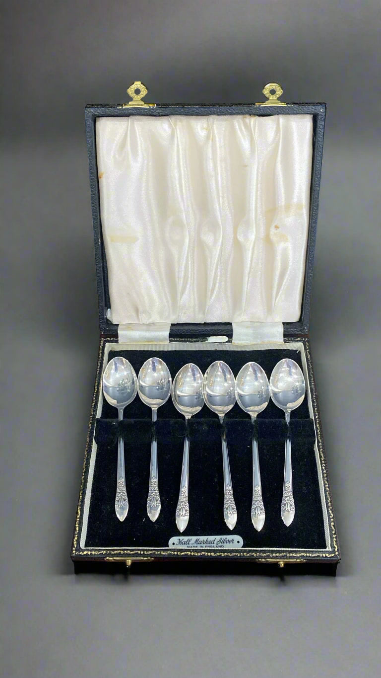 Asprey silver teaspoons