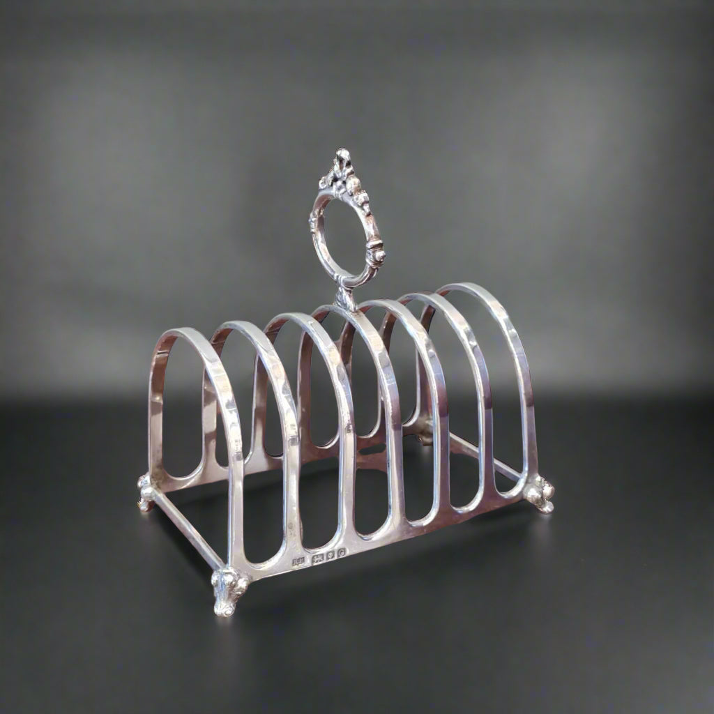 silver toast rack