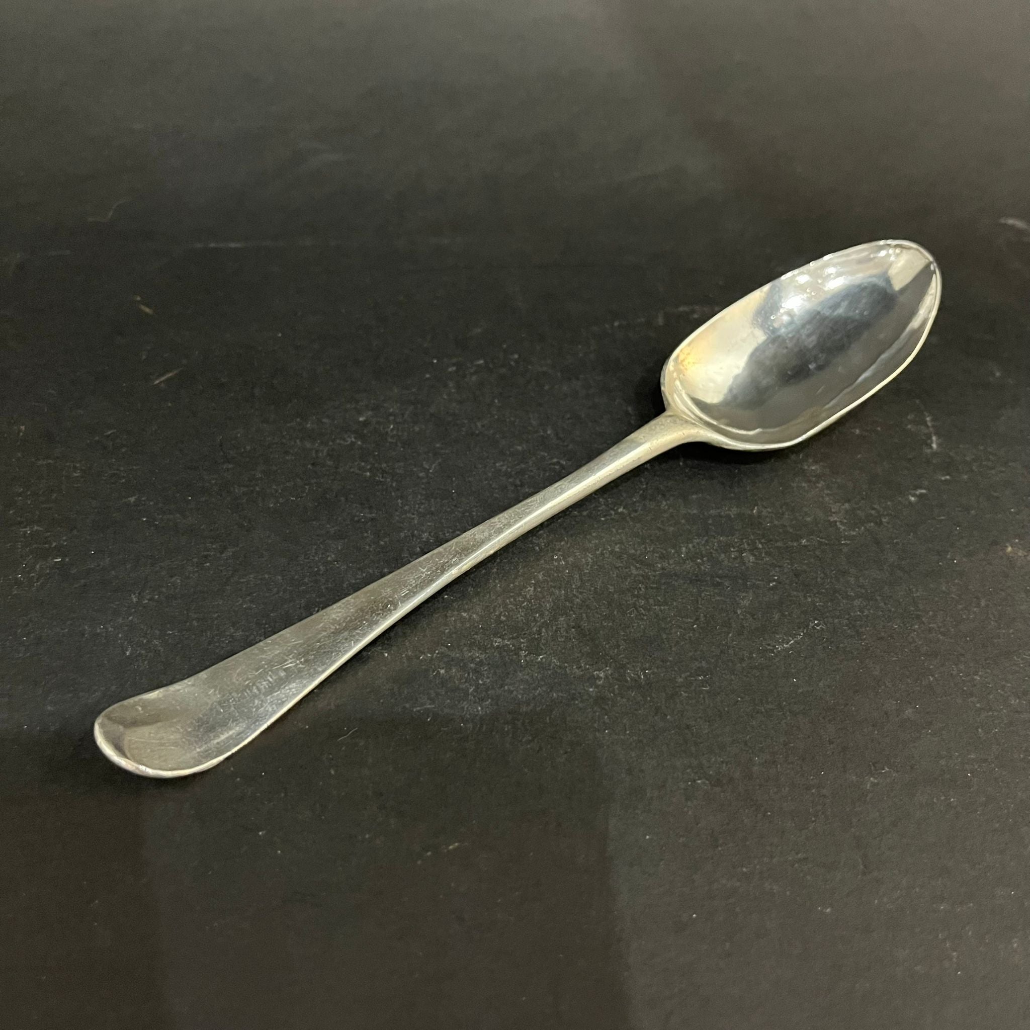 Georgian silver Table spoon made in London circa 1779 by William Summer and Richard Crosley