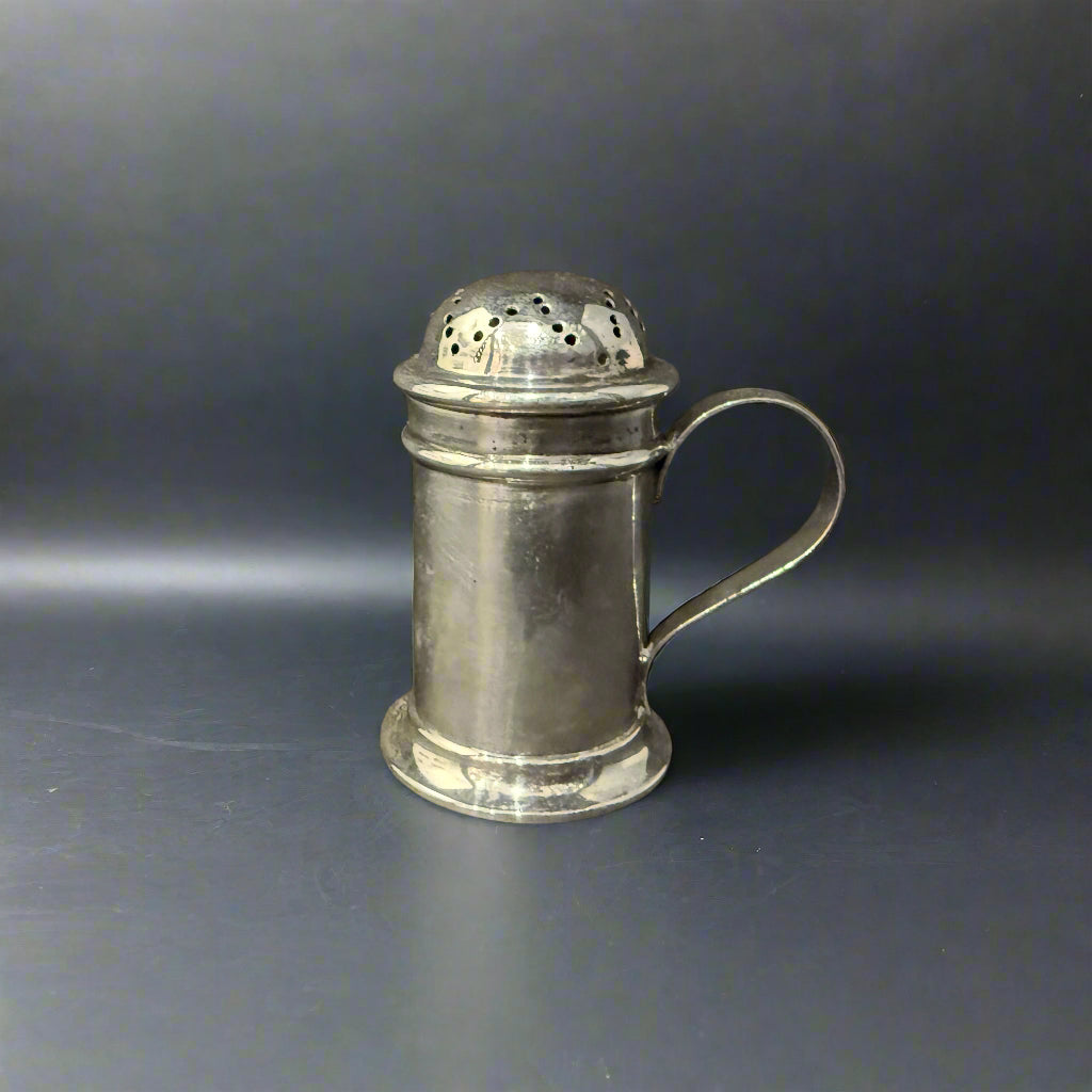 small silver pepper shaker