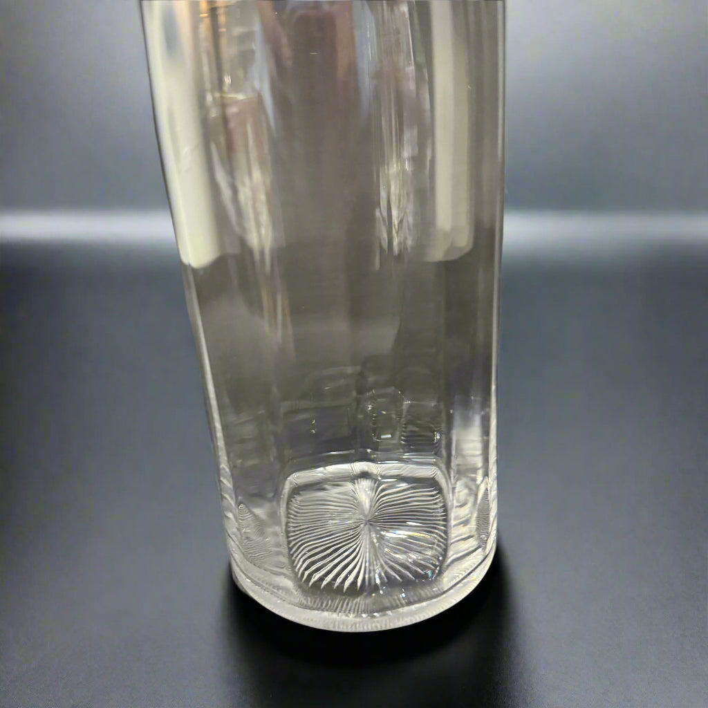 rare champagne bottle shaped decanter