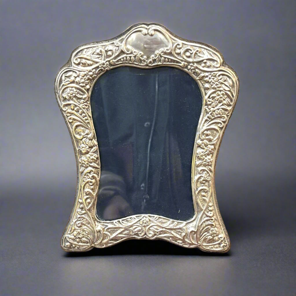 antique silver frame