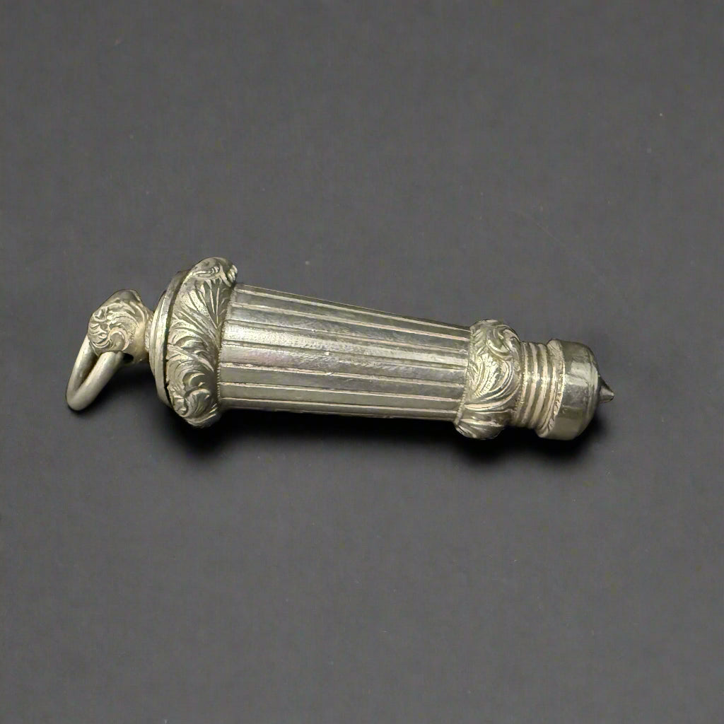 silver military whistle