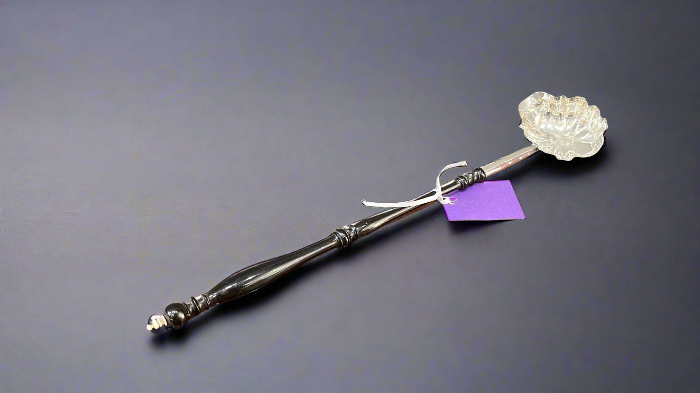 georgian silver punch ladle