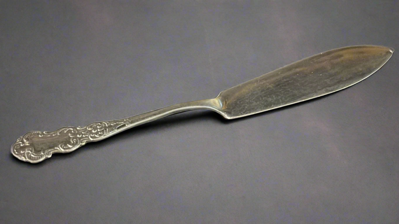 Small silver butter knife