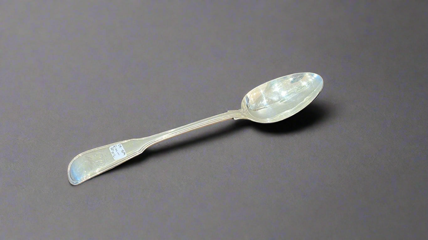 Silver serving spoons 1859