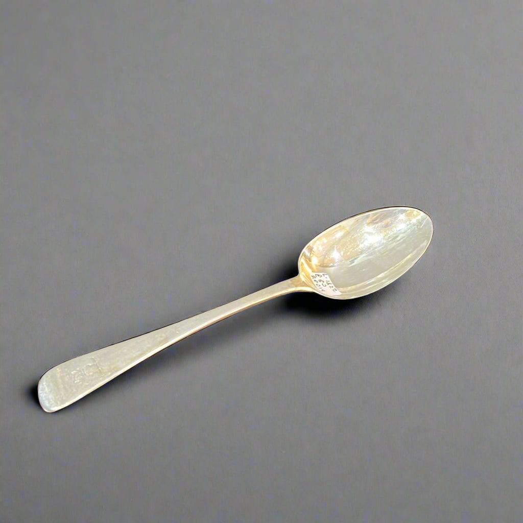 Silver dessert spoon 1822