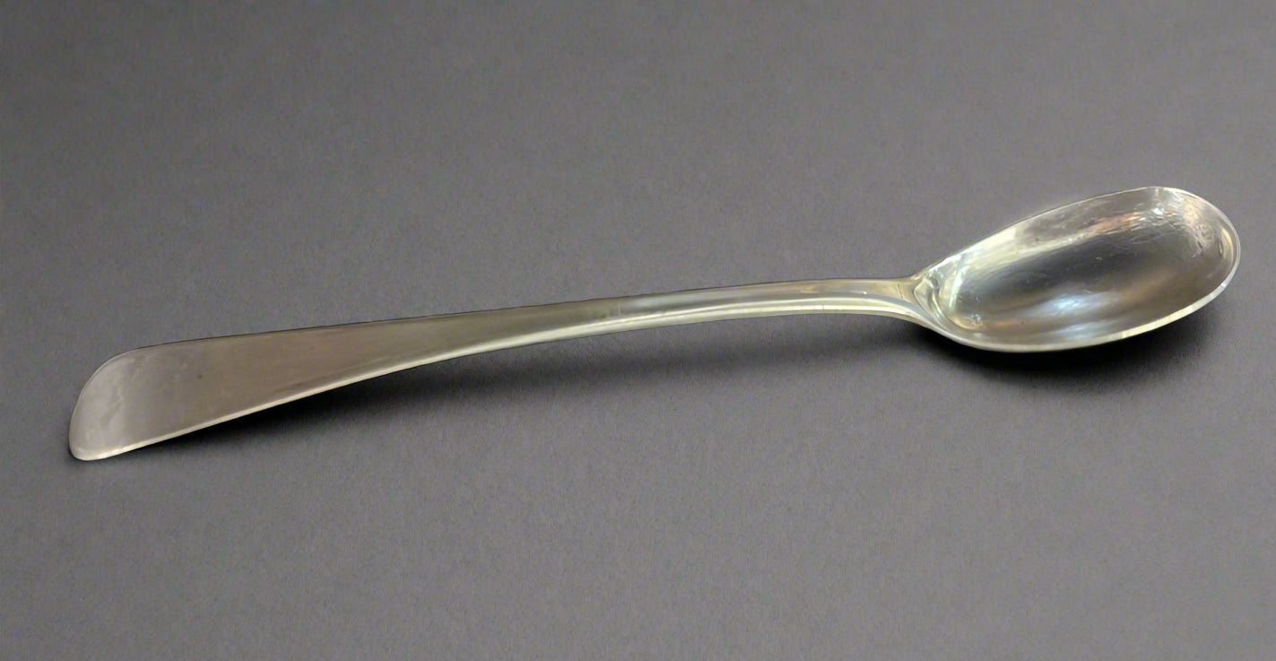 Georgian silver jam spoon 1807