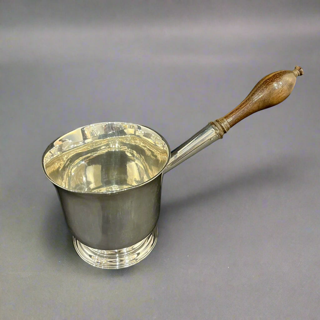 George III silver brandy pan London 1795 by William Burch