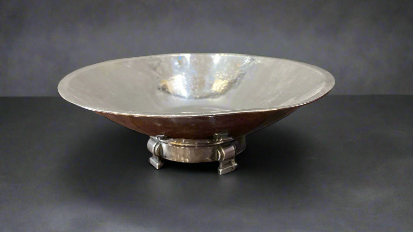 silver arts and crafts bowl