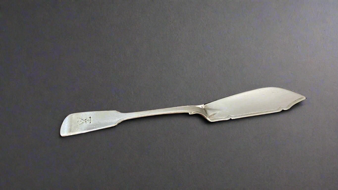 silver butter knife