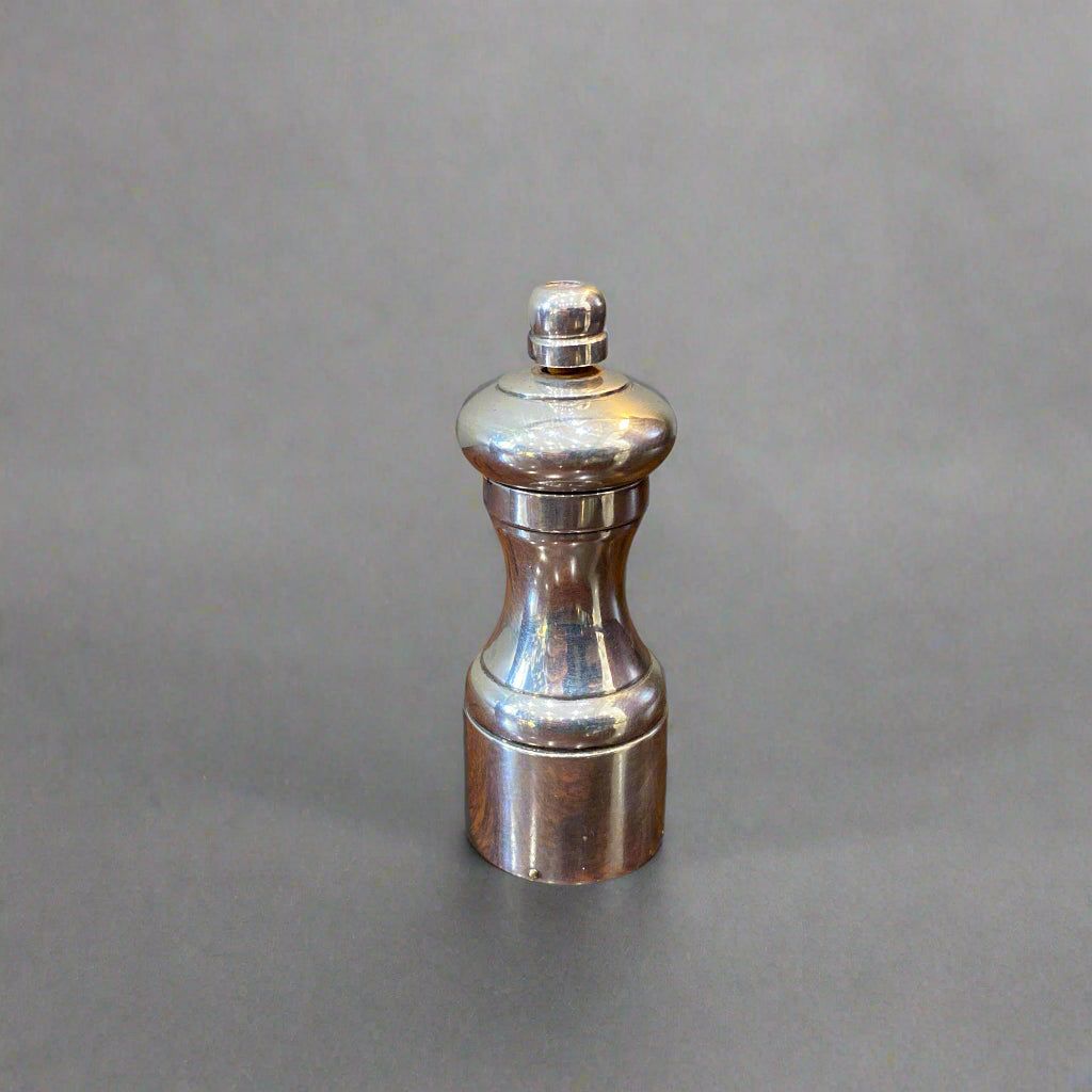 silver pepper grinder